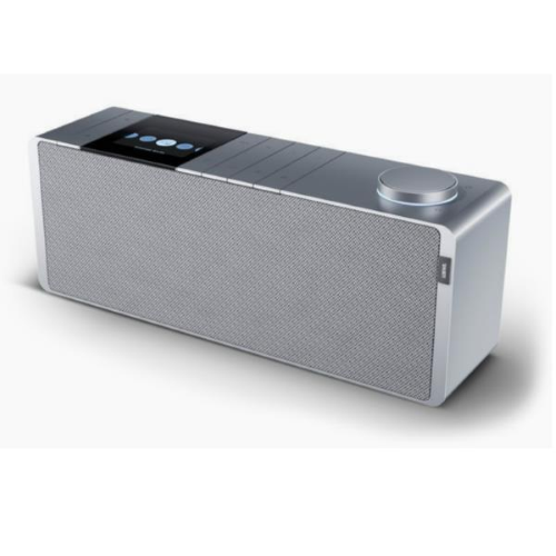 LOEWE KLANG S1 RADIO STEREO INTELLIGENTE 80 WDAB+ FM STREAMING AUDIO SPOTIFY BLUETOOTH USB INTERNET RADIO + RADIO DIGITALE ARGENTO